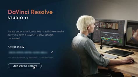 This paid version includes all the features of the free . . Davinci resolve 18 studio activation key free